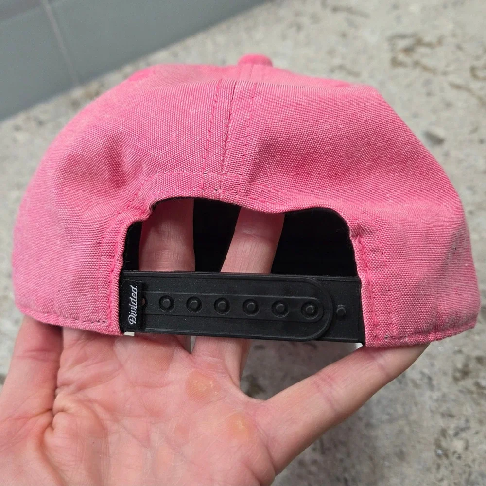 H&M Divided Pink NY Embroidered‎ Baseball Cap Hat Adjustable